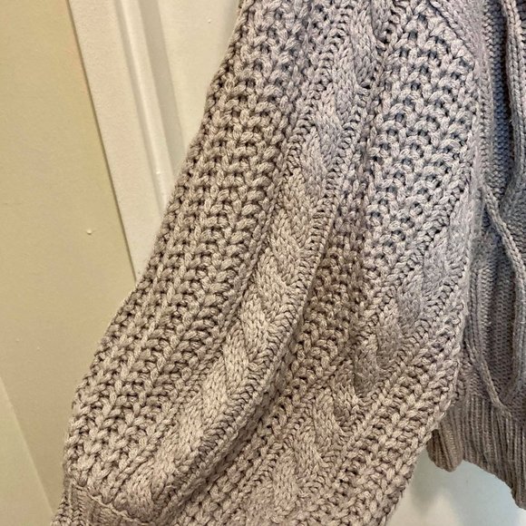 Boohoo Oversized Cable Sweater - Picture 4 of 7